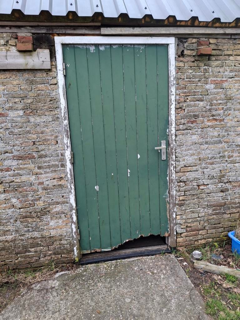 Gezocht buitendeur, Doe-het-zelf en Verbouw, Ophalen of Verzenden, 80 tot 100 cm, Buitendeur, Minder dan 200 cm