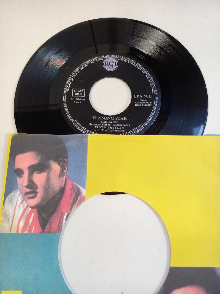 Elvis Presley epa 9011 - Flaming star, Cd's en Dvd's, Vinyl Singles, Ophalen of Verzenden, Zo goed als nieuw, Pop