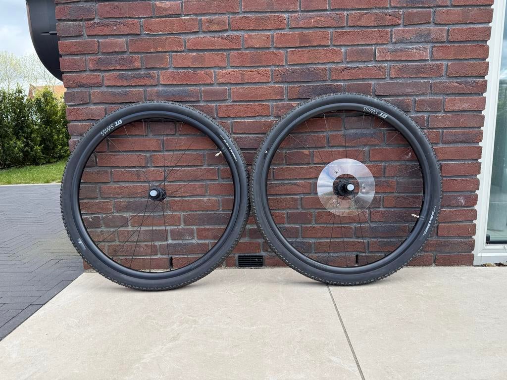 DT Swiss Gravel LN wielstel met Schwalbe G-One RX TLR 45mm, Zo goed als nieuw, Gravelbike, Aluminium, Ophalen