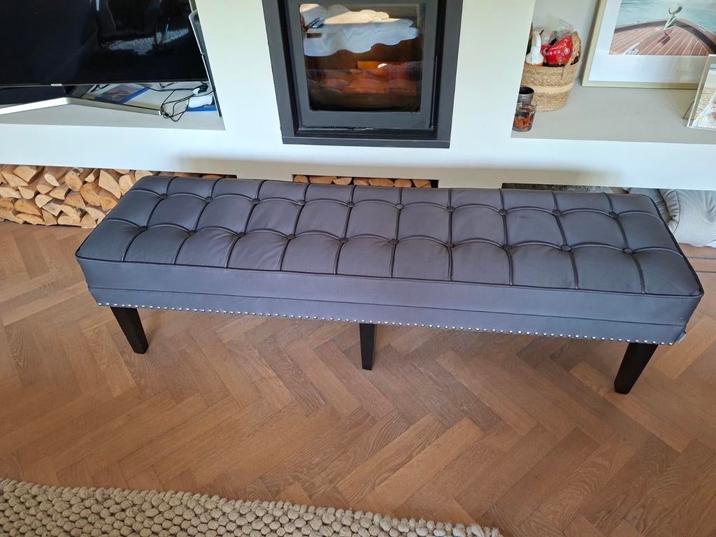 Eichholtz bank 160x45x45 in goede staat, Minder dan 75 cm, 150 tot 200 cm, Modern klassiek, Tweepersoons