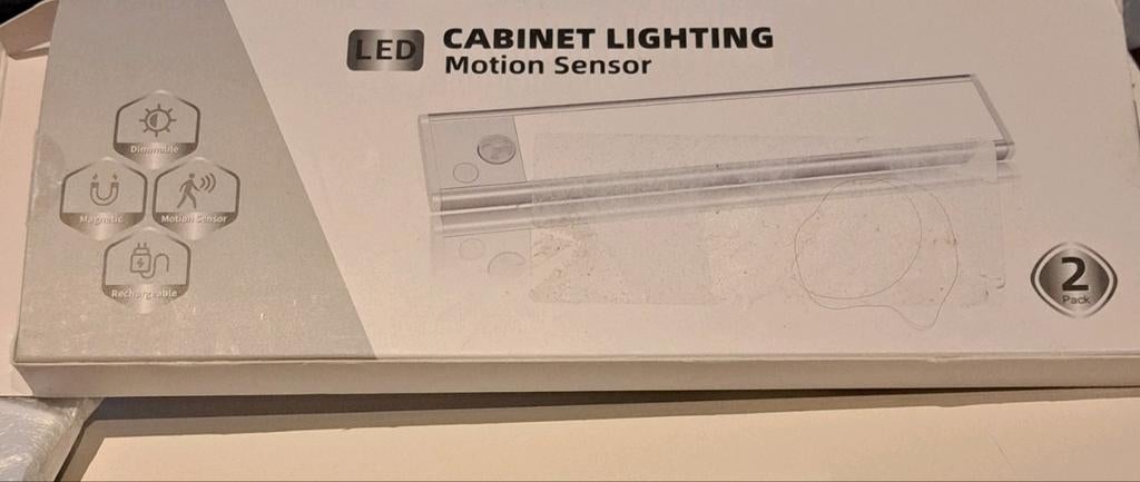 2x LED Strip met Bewegingssensor - Magnetisch, Unknown, Nieuw, Modern, Unknown
