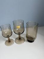 Luminarc jaren 70 rookglas, Ophalen of Verzenden