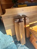 Grote robuuste eettafel - GRATIS, Huis en Inrichting, Tafels | Eettafels, Ophalen, Gebruikt, 100 tot 150 cm, Eikenhout