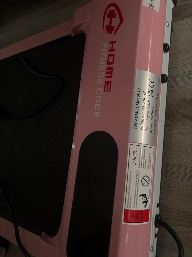 Roze loopband - Zo goed als nieuw, Ophalen, Zo goed als nieuw, Benen, Loopband