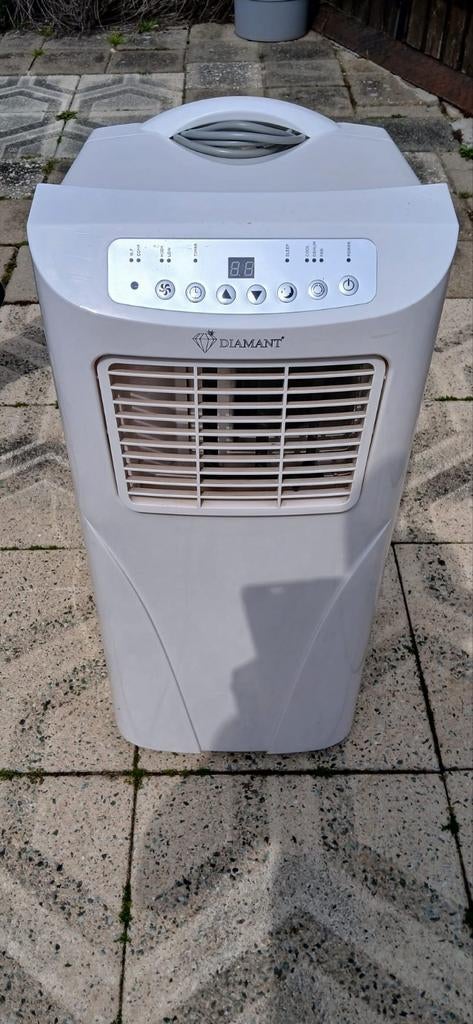 Diamant Mobiele airco, Witgoed en Apparatuur, Airco's, Ophalen, Minder dan 60 m³, 3 snelheden of meer, Zo goed als nieuw