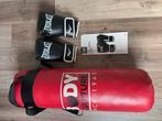 Body Sculpture Bokszak 80cm 16kg + Everlast Bokshandschoenen, Ophalen of Verzenden, Gebruikt, Bokszak