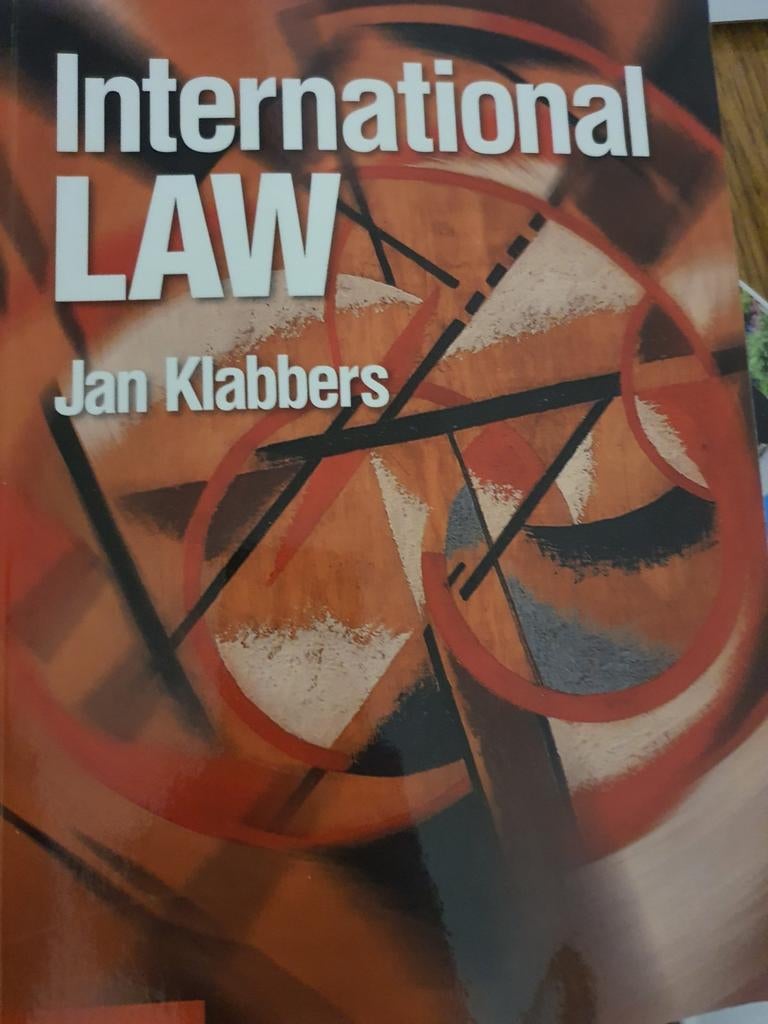 International Law - Jan Klabbers Cambridge University, Boeken, Gelezen, Ophalen of Verzenden, Gamma, WO