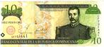 Bankbiljet van 10 peso, 2001 Dominicaanse Republiek., Ophalen of Verzenden, Midden-Amerika, Los biljet