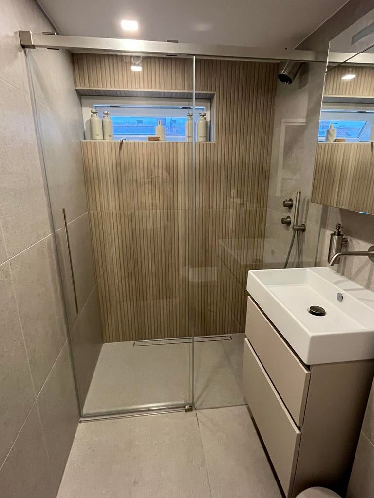 120x60cm tegels taupe/beige/grijs, Doe-het-zelf en Verbouw, Tegels, Ophalen, 60 cm of meer, Nieuw, 5 tot 10 m²