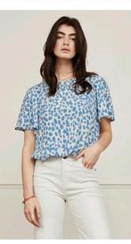 Fabienne Chapot Elle Tess top/ blouse maat 40 *nieuw*, Maat 38/40 (M), Blauw, Nieuw, Ophalen of Verzenden