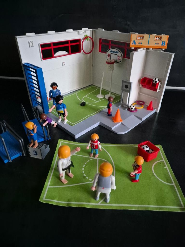 Playmobil gymlokaal, Ophalen, Gebruikt, Los playmobil