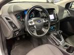 Ford Focus Wagon 1.0 E.B 101PK Titanium Navigatie|Trekhaak!, Euro 5, Gebruikt, Zwart, Wit