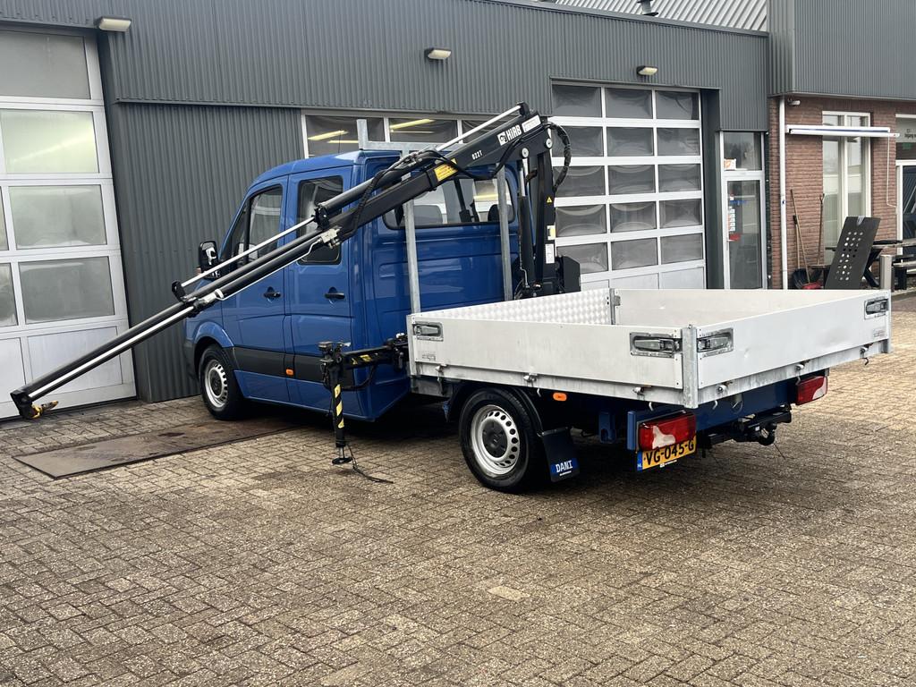Mercedes-Benz Sprinter 310 2.2 CDI 366 DC Hiab 022T Laadkraa, Euro 5, Gebruikt, Zwart, 4 cilinders