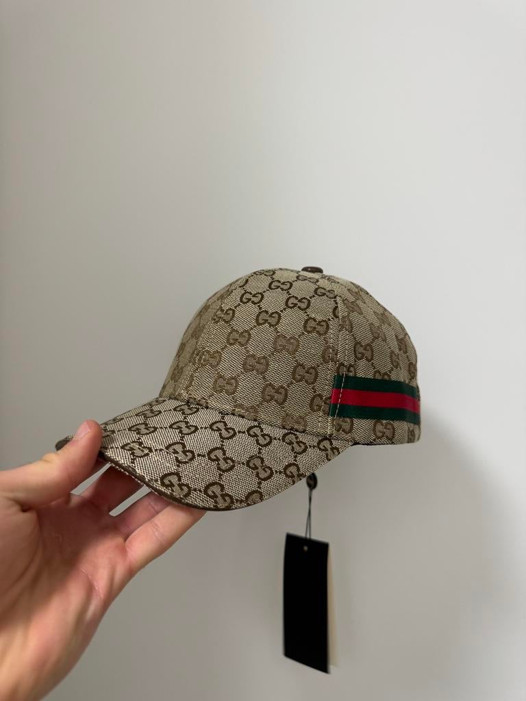 Beige gucci pet, Kleding | Heren, Hoeden en Petten, Ophalen of Verzenden, Zo goed als nieuw, One size fits all, Pet