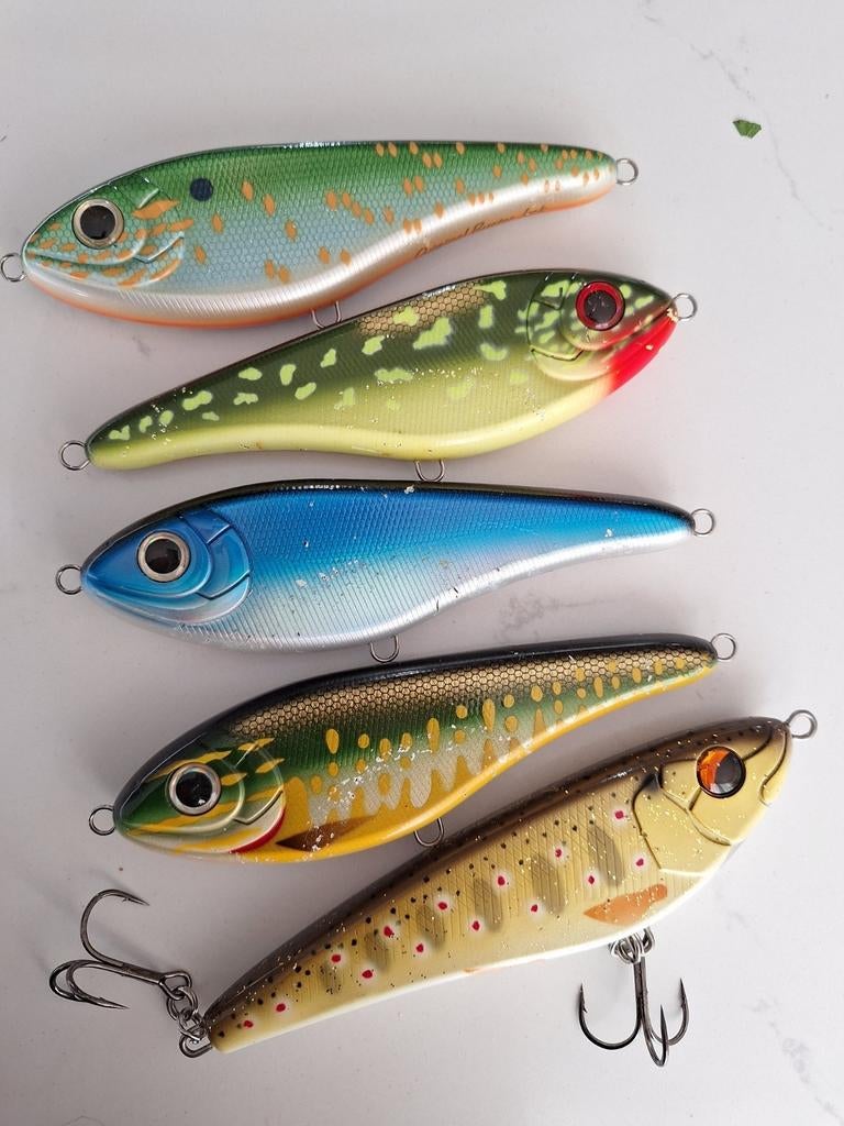 Strike pro buster jerk savage gear kunstaas jerkbait, Watersport en Boten, Ophalen of Verzenden, Zo goed als nieuw, Overige typen