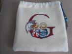 geborduurd zakje G, Ophalen of Verzenden, Nieuw, Handborduren, Overige typen