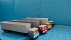 4x DAF 2600 eurotrailer lion toys, Hobby en Vrije tijd, Ophalen, Gebruikt, Bus of Vrachtwagen, Lion Toys