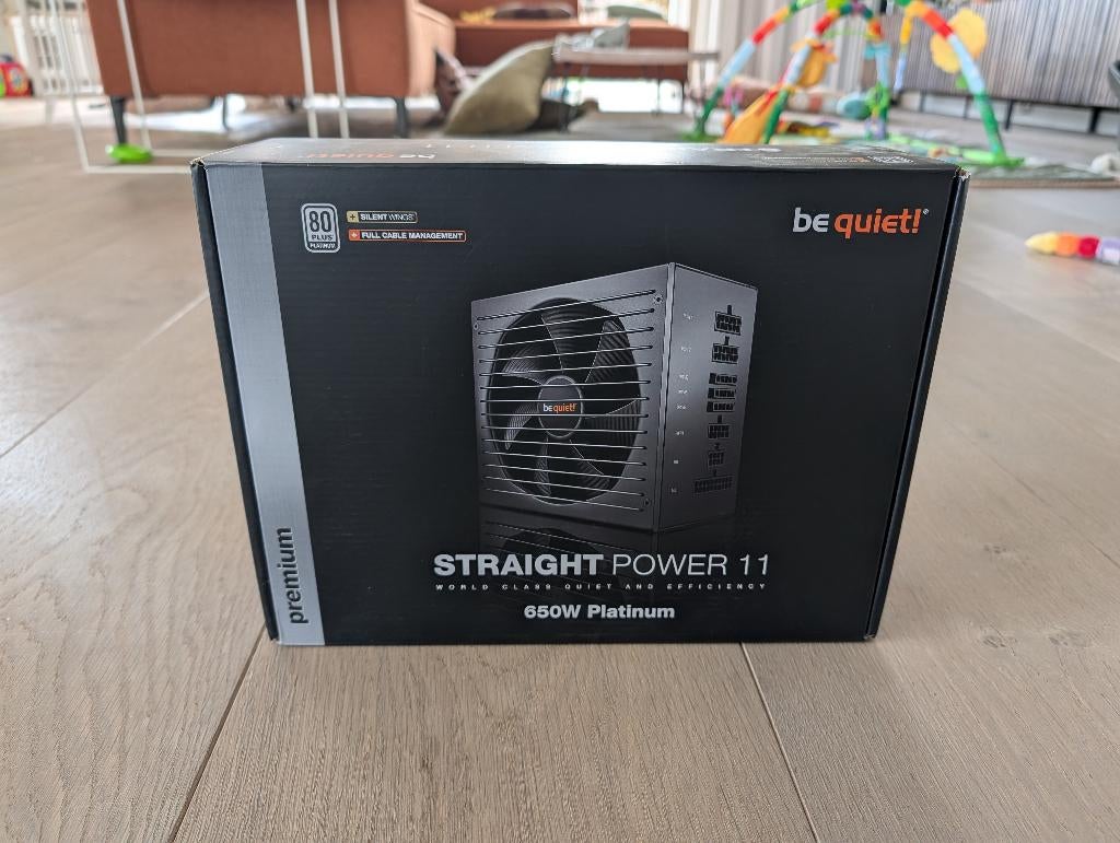 be quiet! Straight Power 11 Platinum 650W aangeboden, Ophalen of Verzenden, Zo goed als nieuw