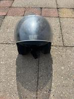 Gebruikte brommer scooter helm, Fietsen en Brommers, Brommerhelmen, Ophalen, Gebruikt
