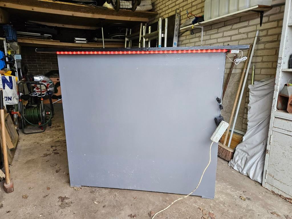 Bar te koop met LED verlichting, Ophalen of Verzenden, Gebruikt