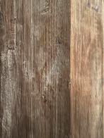 Robuust Teakhouten TV-meubel met Grof Uiterlijk, Huis en Inrichting, Ophalen, Gebruikt, 100 tot 150 cm, Teakhout