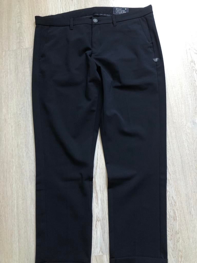 Nieuwe blauwe chino broek van Good morning Universee,maat 33, Kleding | Dames, Broeken en Pantalons, Maat 42/44 (L), Nieuw, Lang