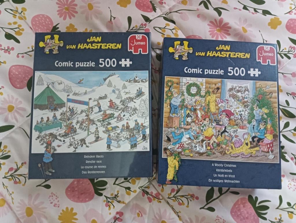 Jan van Haasteren puzzels, Ophalen, 500 t/m 1500 stukjes, Nieuw