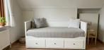 IKEA Hemnes Bedbank incl. 2 matrassen | GEDEMONTEERD, Ophalen, Gebruikt, Wit, Tweepersoons