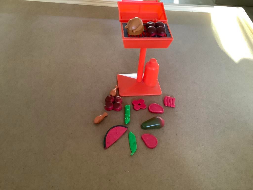 Barbeque voor Barbie of Ken,vintage, Ophalen of Verzenden, Gebruikt, Barbie