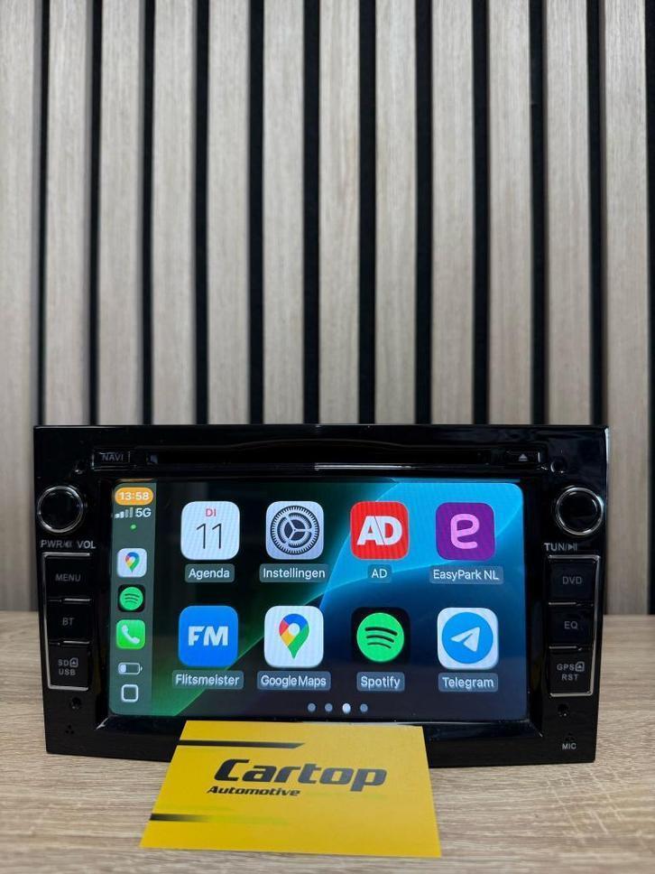 Opel Astra Corsa Zafira Android Navigatie 7 Inch 00-13, Auto diversen, Autoradio's, Zo goed als nieuw, Ophalen of Verzenden