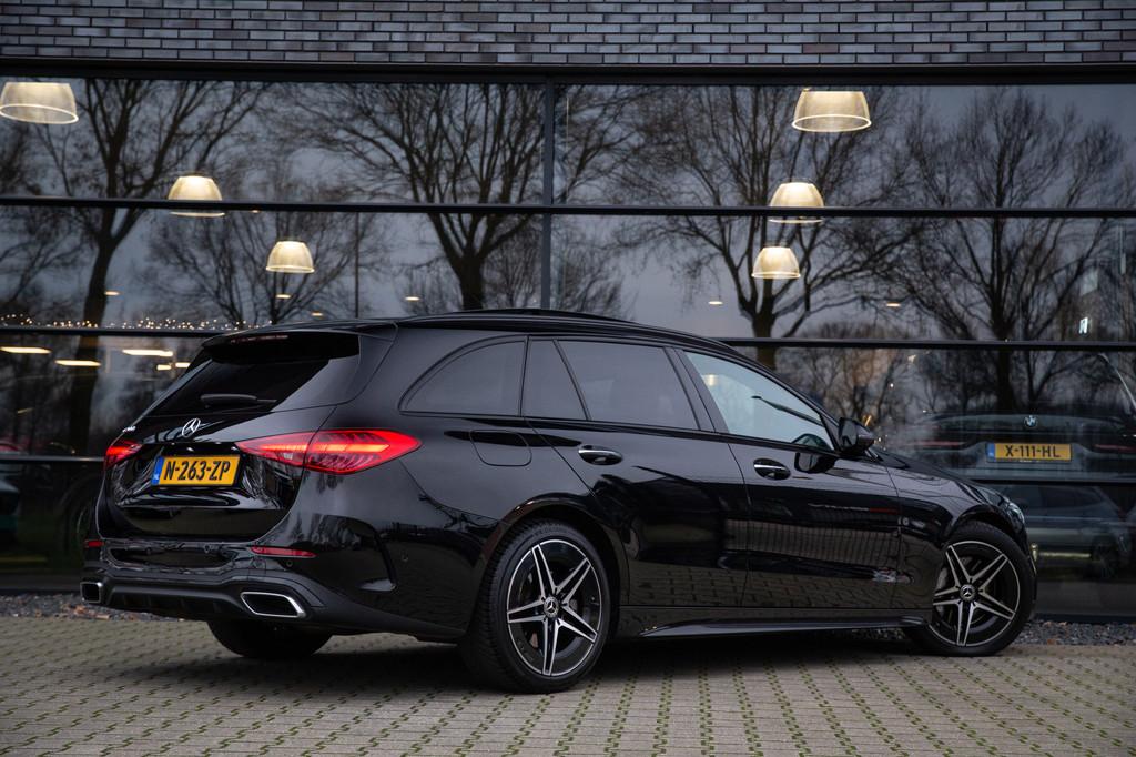 Mercedes-Benz C-Klasse Estate 200 Launch Edition AMG Line ,, Automaat, Achterwielaandrijving, 4 cilinders, Parkeerassistent