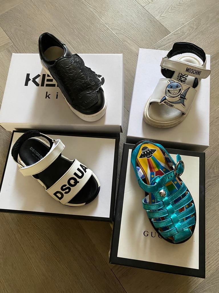 Jongens designer schoenen 24/25, Kinderen en Baby's, Ophalen of Verzenden, Zo goed als nieuw, Jongetje, Schoentjes