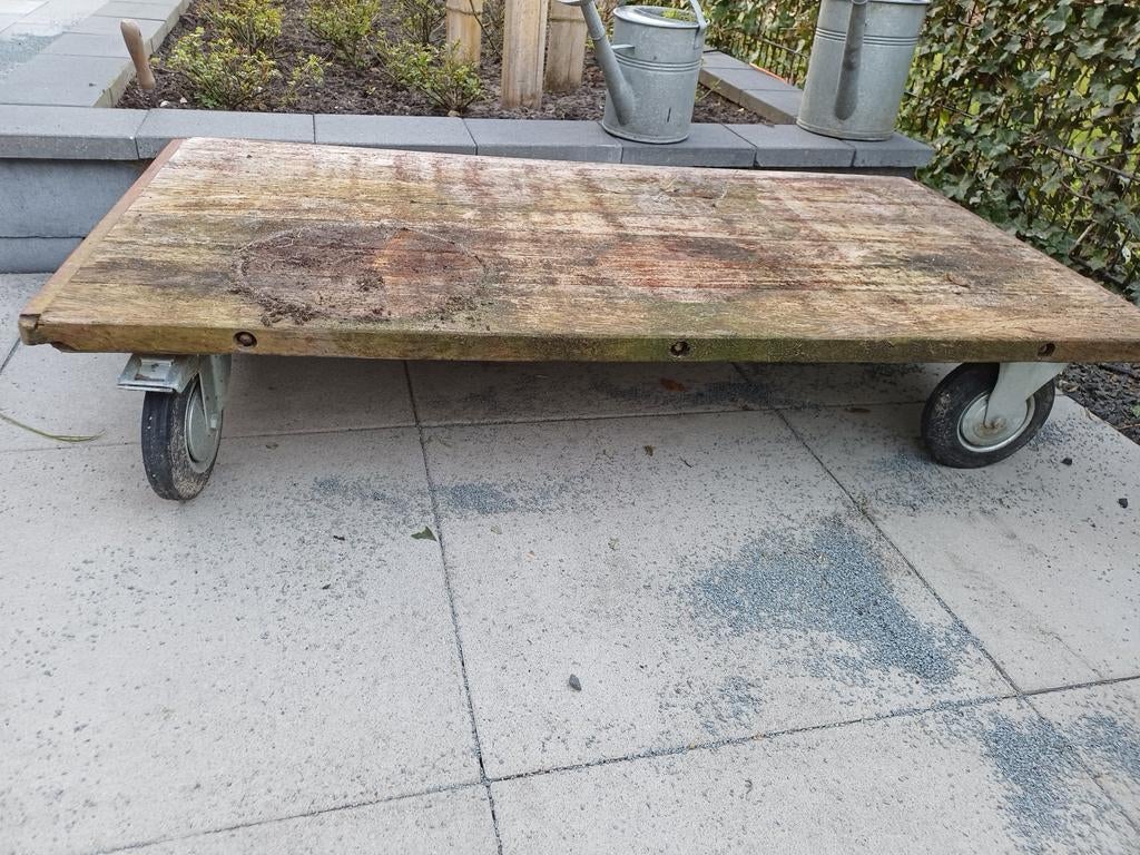 Steenschot op wielen, 100 liter of meer, Ophalen, Transportkar