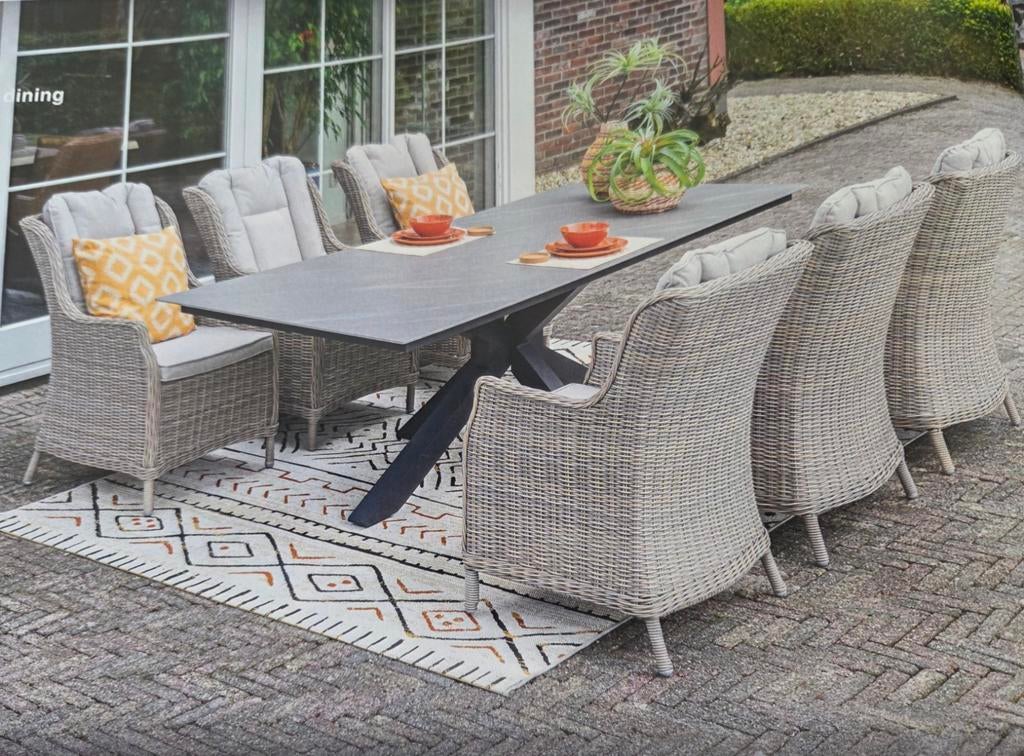 🌞GARDEN IMPRESSIONS MARBELLA TUINSET kost elders €2899 nu, Tuin en Terras, Tuinmeubel-accessoires, Nieuw, Ophalen