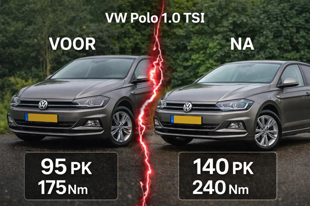 chiptuning vag 1.0 TSI Stage 1  +45PK / +65Nm aan 🏠, Ophalen