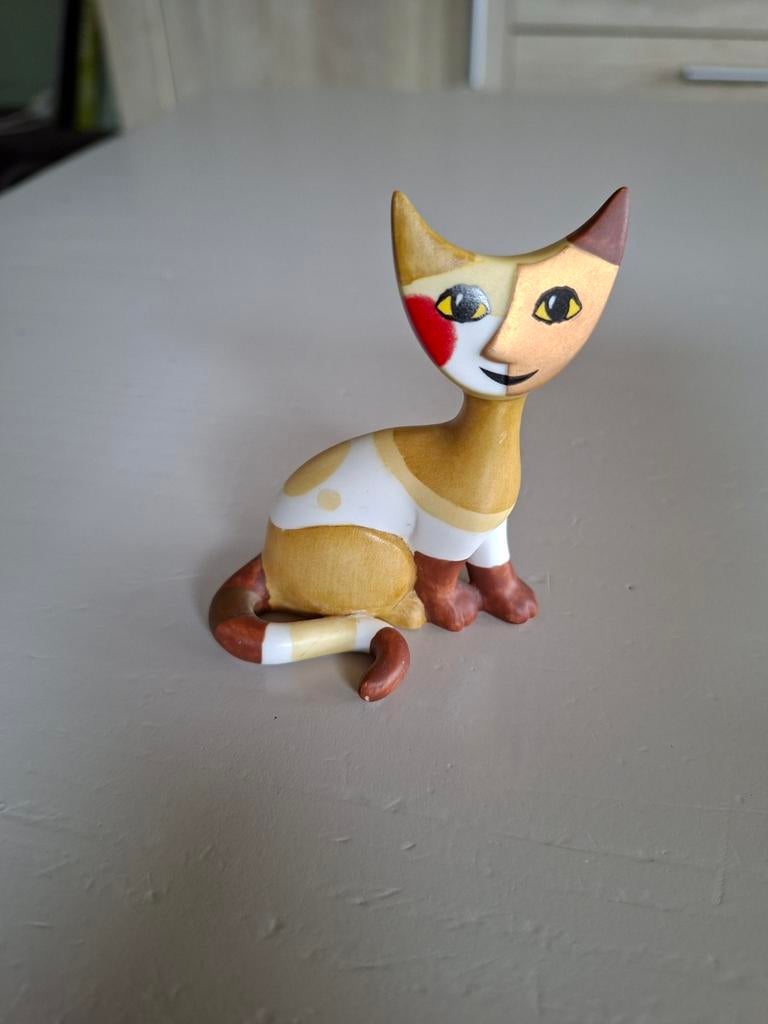 Goebel beeldje kat Carla., Verzamelen, Beelden en Beeldjes, Ophalen of Verzenden, Zo goed als nieuw, Dier