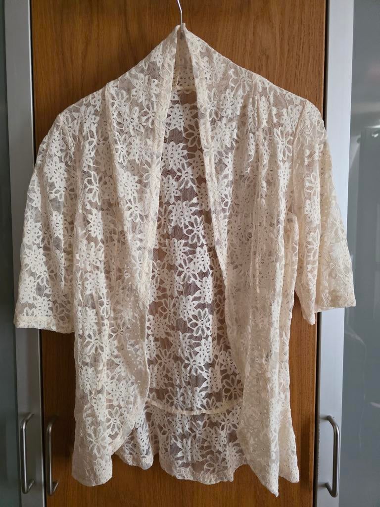 Vestje . Maat M, Verzenden, Zo goed als nieuw, Maat 38/40 (M), Beige