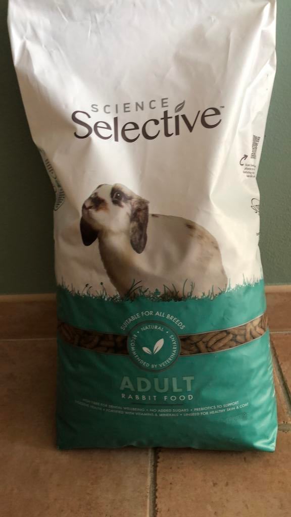 Nieuwe zak konijnenvoer, Dieren en Toebehoren, Ophalen of Verzenden, Knaagdier of Konijn