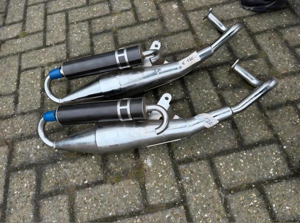 2x DMP terugloop uitlaat, Ophalen of Verzenden, Zo goed als nieuw, Uitlaat