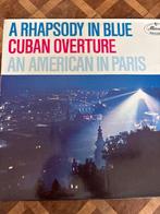 Gershwin - Rhapsody in Blue, Cuban Overture, American in Par, Ophalen of Verzenden, Voor 1960, Gebruikt, 12 inch