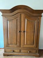 Massief eiken kast, Huis en Inrichting, Ophalen, 200 cm of meer, 150 tot 200 cm, Eikenhout