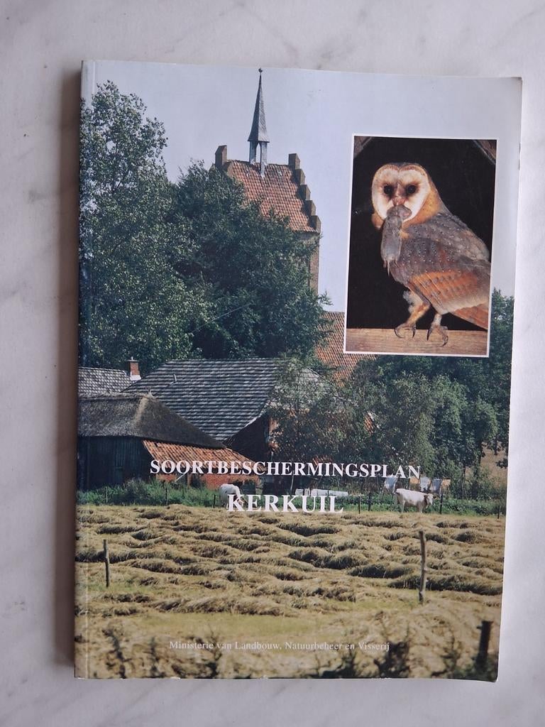 SOORTBESCHERMINGSPLAN   KERKUIL, Ophalen of Verzenden, Nieuw, Vogels