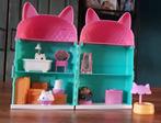 Gabby's poppenhuis+3 poppetjes+accessoires, 1 speler, Ophalen of Verzenden, Zo goed als nieuw, Vanaf 3 jaar