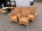 Kunststof stoelen wicker terrasstoelen terras, Tuin en Terras, Tuinstoelen, Ophalen of Verzenden, Zo goed als nieuw, Wicker