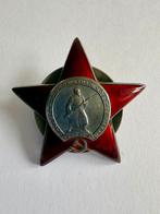 WW2 Soviet Red Star badge, Verzamelen, Ophalen of Verzenden, Amerika, Embleem of Badge