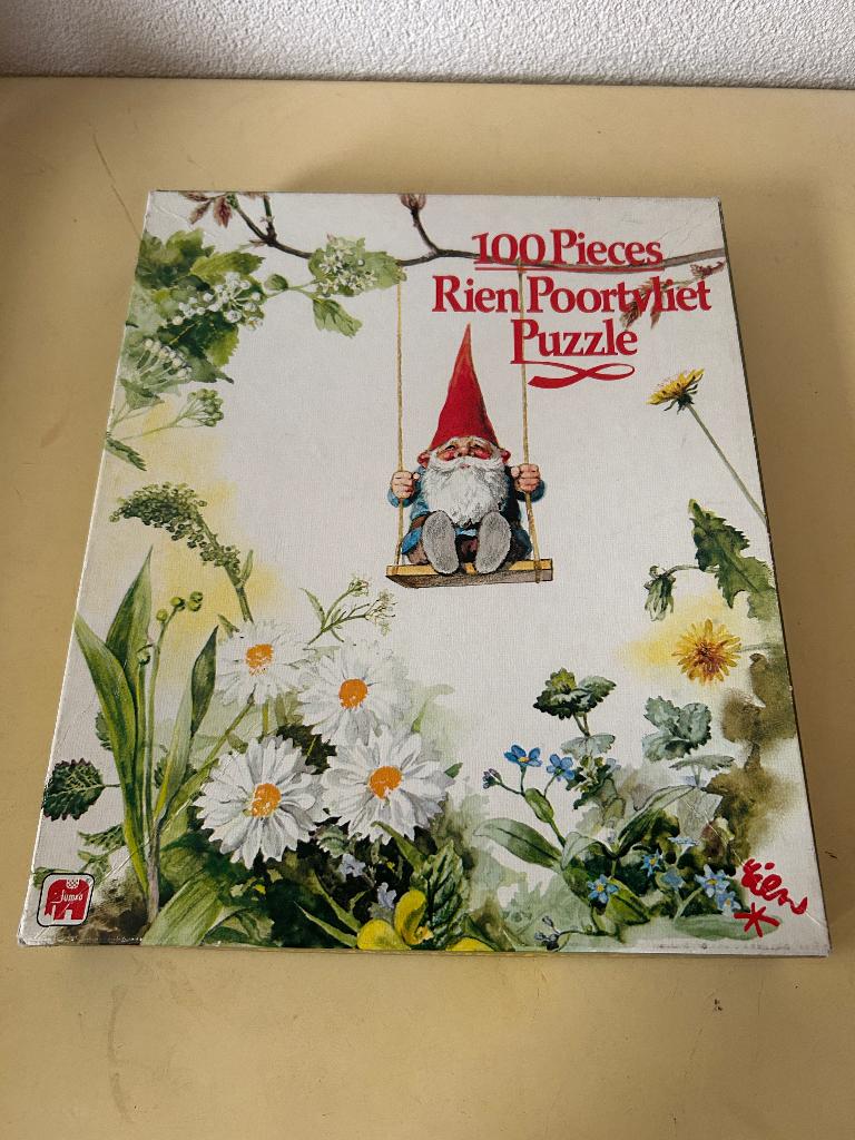 Vintage Rien Poortvliet 100 stukjes puzzel, Jumbo, Hobby en Vrije tijd, Denksport en Puzzels, Gebruikt, Legpuzzel, Minder dan 500 stukjes