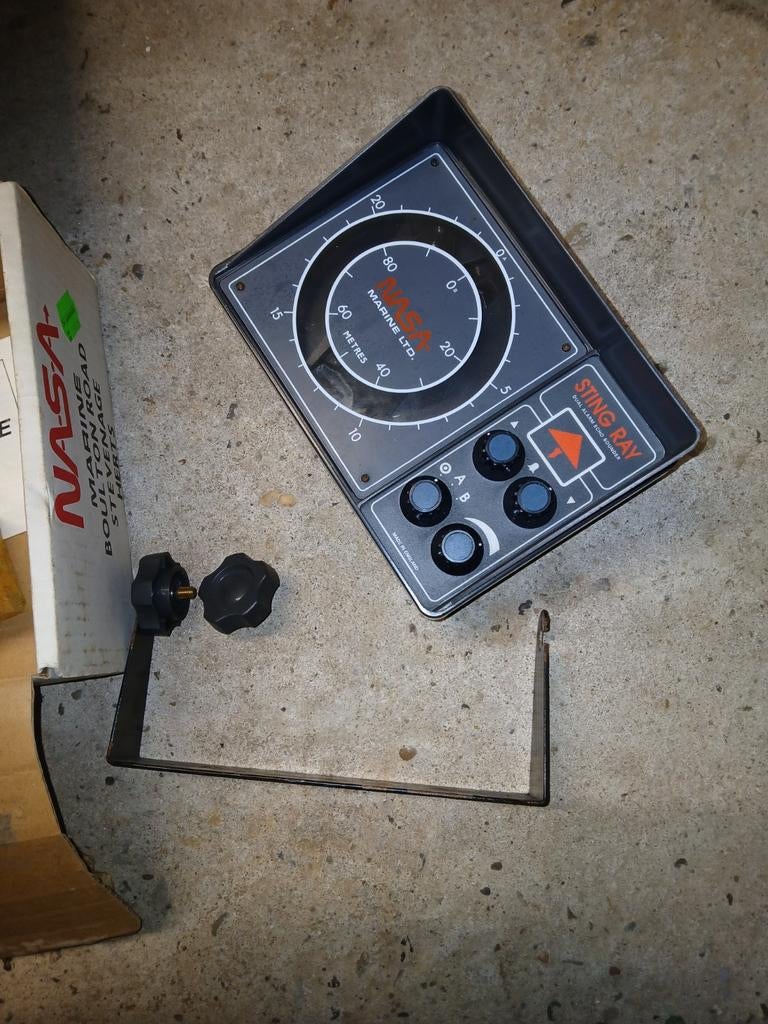 NASA Marine Sting Ray Dieptemeter Echolood, Ophalen of Verzenden, Gebruikt, Kaartplotter of Fish Finder