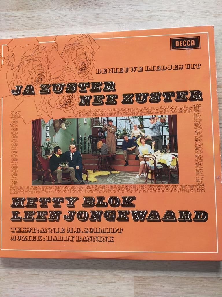 Ja Zuster Nee Zuster , de nieuwste liedjes uit, Ophalen of Verzenden, Zo goed als nieuw, 12 inch, Levenslied of Smartlap