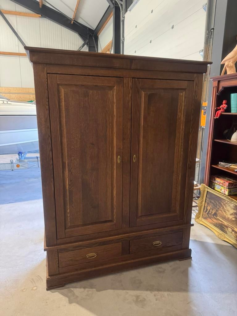 Prachtige massief eiken broodkast., Ophalen of Verzenden