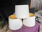 3 witte lampenkappen ikea, Ophalen, 25 tot 50 cm, Wit, Rond